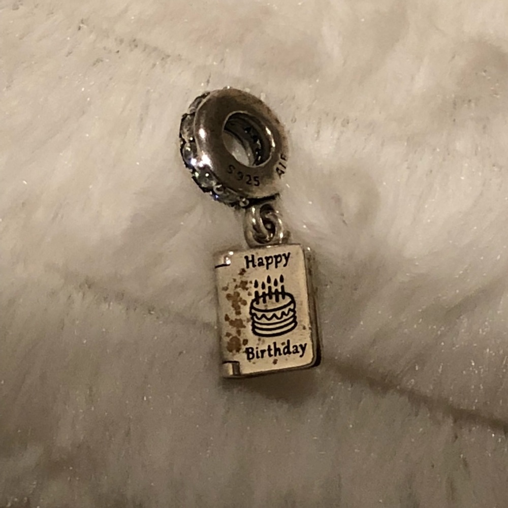 Authentic Pandora Happy Birthday charm